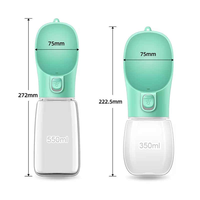 Portable Dog Water Bottle for Small Large Dogs Bowl Outdoor Walking Puppy Pet Travel Water Bottle Cat Drinking Bowl Dog Supplies